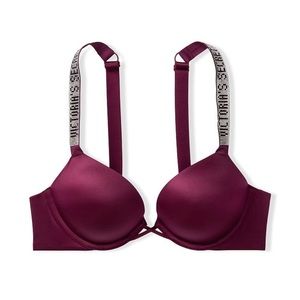 BLING STRAP PUSH UP BRA